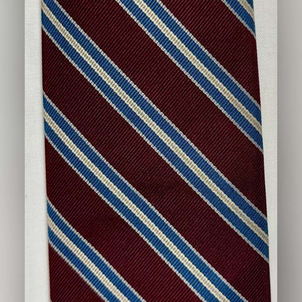 ROBERT TALBOTT Vintage Silk Repp Tie